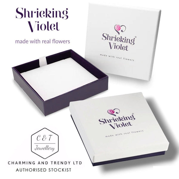 Shrieking Violet Real Flowers - Charming and Trendy Ltd