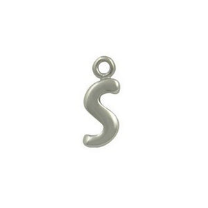 925 Sterling Silver Initial Letter Pendant Charm Necklace - Charmng and Trendy Ltd