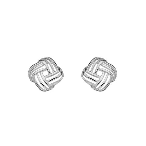 925 Sterling Silver Triple Wool Mark Stud Earrings - Charming and Trendy Ltd